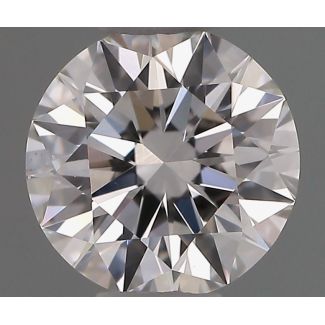 0.7 Carat Round F SI1 EX GIA Natural Diamond