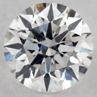 0.43 Carat Round G SI1 EX GIA Natural Diamond