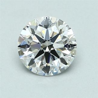 1.0 Carat Round G SI1 EX GIA Natural Diamond