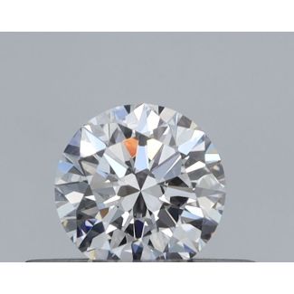 0.3 Carat Round E VVS2 EX VG GIA Natural Diamond