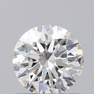 0.6 Carat Round E VVS2 EX GIA Natural Diamond