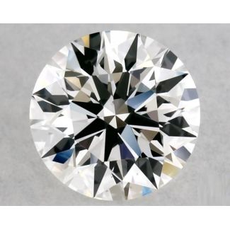 0.41 Carat Round F VS1 EX GIA Natural Diamond