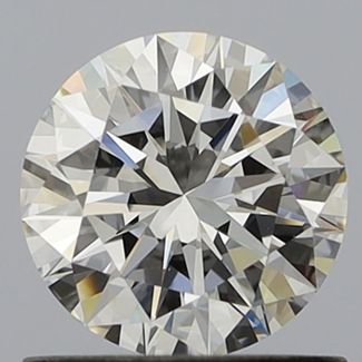 0.8 Carat Round E VVS2 EX GIA Natural Diamond