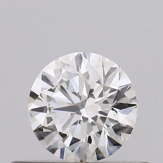 0.3 Carat Round F VS1 EX GIA Natural Diamond