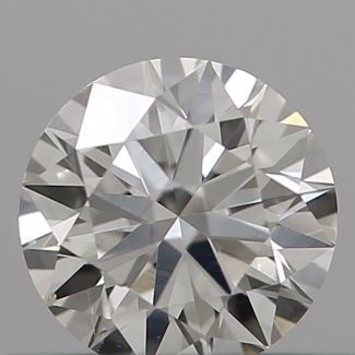 0.3 Carat Round H SI1 EX GIA Natural Diamond