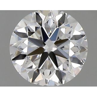 0.50 Carat Round E VS1 VG EX GIA Natural Diamond