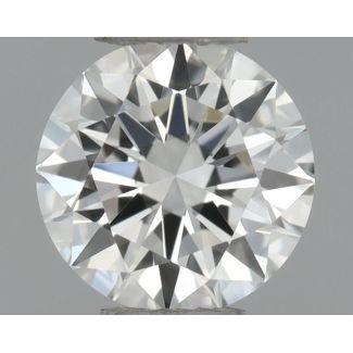 0.24 Carat Round G VVS1 EX GIA Natural Diamond