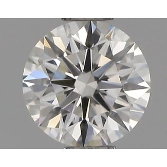 0.55 Carat Round H SI1 VG EX GIA Natural Diamond