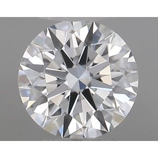 0.23 Carat Round E VVS2 EX GIA Natural Diamond