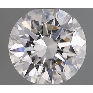 0.47 Carat Round D VVS1 EX GIA Natural Diamond