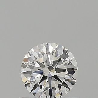 0.5 Carat Round G VVS2 EX GIA Natural Diamond