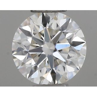 0.3 Carat Round F VVS1 EX IGI Natural Diamond