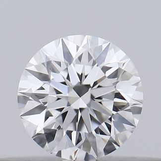 0.18 Carat Round D VS1 EX GIA Natural Diamond