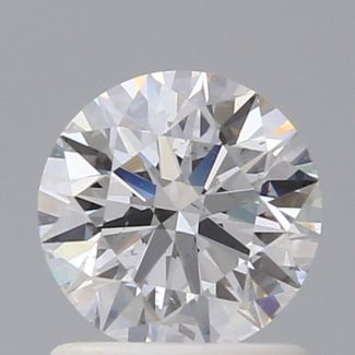 1.00 Carat Round D SI1 EX GIA Natural Diamond