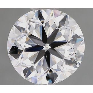 1.5 Carat Round E SI1 VG EX GIA Natural Diamond