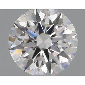 0.54 Carat Round G VS1 EX GIA Natural Diamond