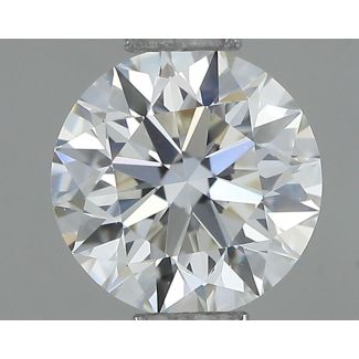 0.46 Carat Round G VVS1 EX GIA Natural Diamond