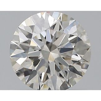 0.5 Carat Round I SI1 EX VG GIA Natural Diamond