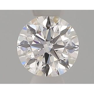 0.24 Carat Round D SI1 EX GIA Natural Diamond