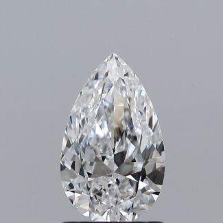 1.01 Carat Pear D VVS1 - EX VG GIA Natural Diamond