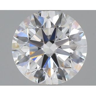 1.5 Carat Round D VVS2 EX GIA Natural Diamond