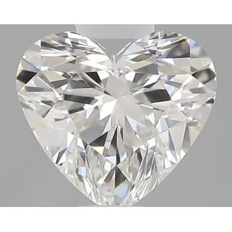 0.31 Carat Heart G VVS1 - EX VG GIA Natural Diamond