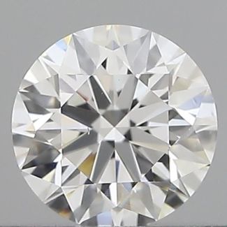 0.40 Carat Round E VS1 EX GIA Natural Diamond