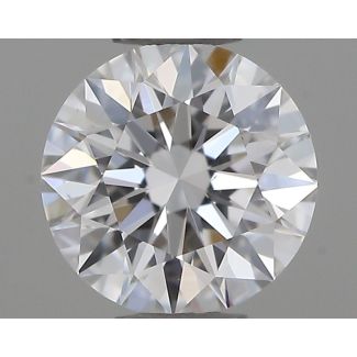 0.4 Carat Round D VS1 EX GIA Natural Diamond