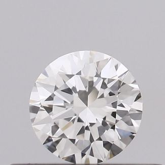 0.25 Carat Round H VVS1 EX GIA Natural Diamond