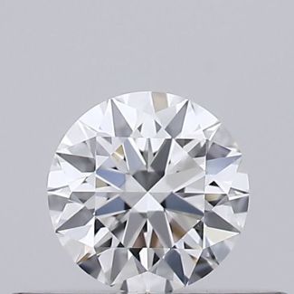 0.24 Carat Round G VVS1 EX GIA Natural Diamond