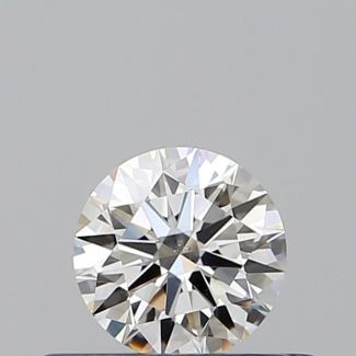 0.35 Carat Round H VS2 VG EX GIA Natural Diamond