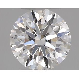 0.2 Carat Round E VVS1 EX GIA Natural Diamond