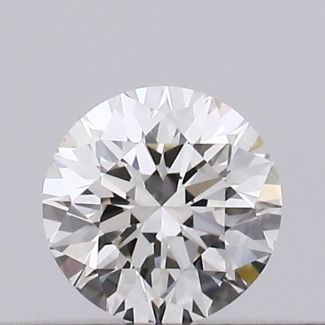 0.18 Carat Round H VS1 EX GIA Natural Diamond