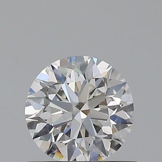 0.5 Carat Round E SI1 EX VG GIA Natural Diamond