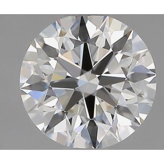 1.0 Carat Round H VVS1 EX GIA Natural Diamond