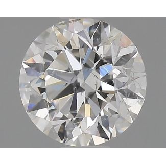 0.7 Carat Round G SI2 EX GIA Natural Diamond