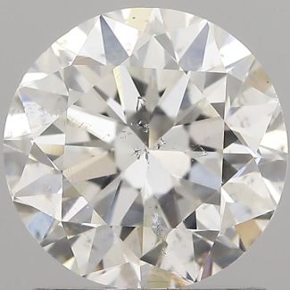 1.50 Carat Round H SI1 VG GIA Natural Diamond