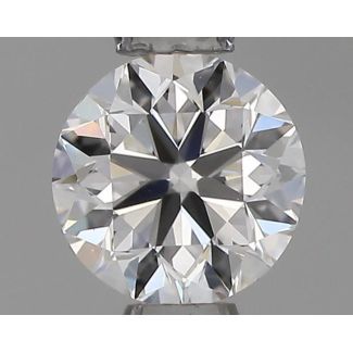 0.40 Carat Round E VVS2 VG EX GIA Natural Diamond