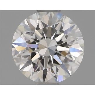 0.80 Carat Round G VVS2 EX GIA Natural Diamond