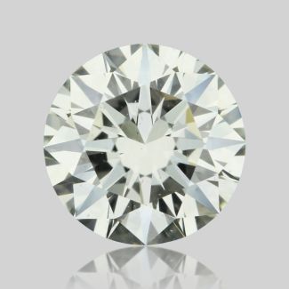 0.50 Carat Round I VS2 EX GIA Natural Diamond