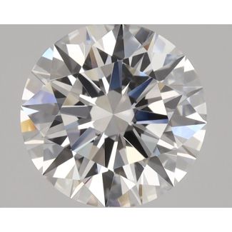 1.03 Carat Round D VVS2 EX GIA Natural Diamond