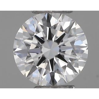 0.21 Carat Round D VS1 EX GIA Natural Diamond