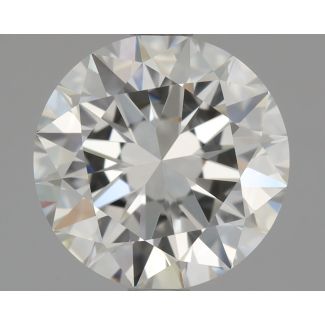 1.5 Carat Round H VVS1 EX GIA Natural Diamond