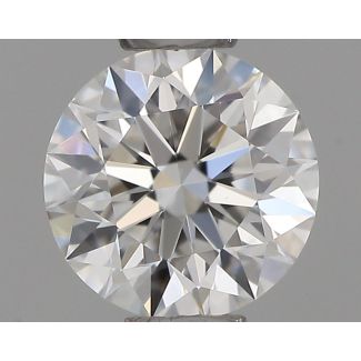 0.4 Carat Round F IF EX GIA Natural Diamond