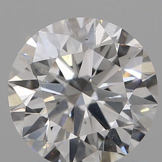 0.8 Carat Round D SI1 EX VG GIA Natural Diamond