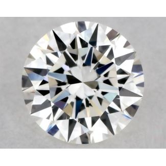 0.36 Carat Round G VVS1 EX GIA Natural Diamond