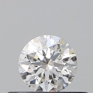 0.3 Carat Round F VS2 EX VG GIA Natural Diamond