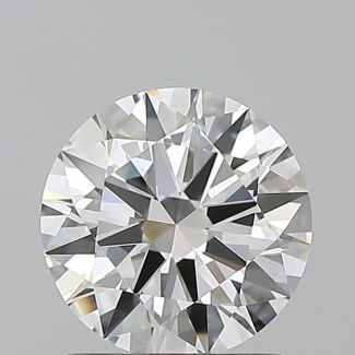 1.3 Carat Round F VVS1 EX GIA Natural Diamond