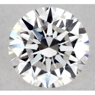 0.35 Carat Round E VVS1 EX GIA Natural Diamond