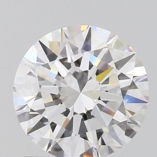 0.95 Carat Round D IF EX GIA Natural Diamond